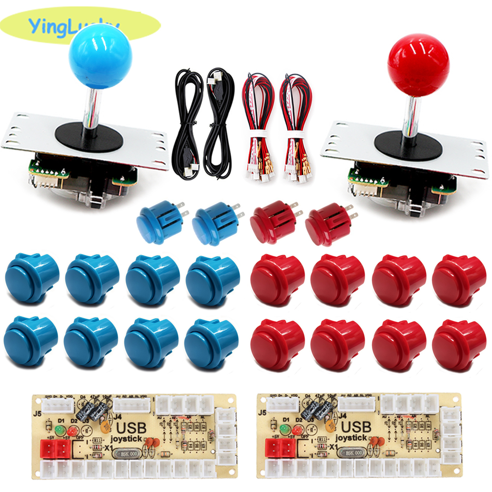 Retro Gaming Raspberry Pi - Arcade Kit, DIY Zero Delay Arcade