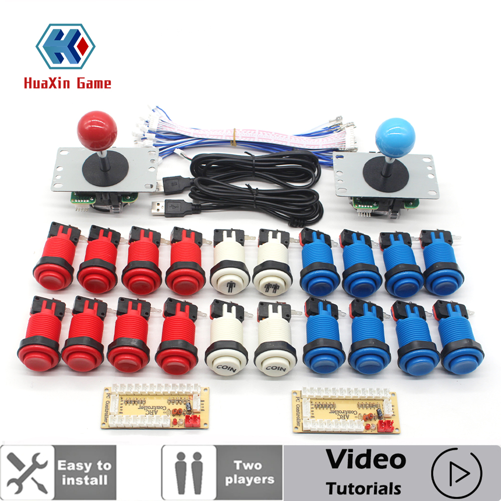 Retro Gaming Raspberry Pi - Arcade DIY KIT American Style SANWA