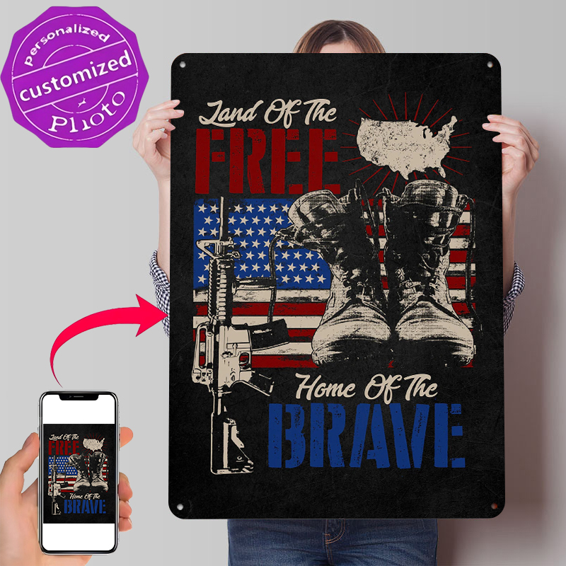 Retro Gaming Quotes - Veteran Military Quote Tinplate Poster Wall