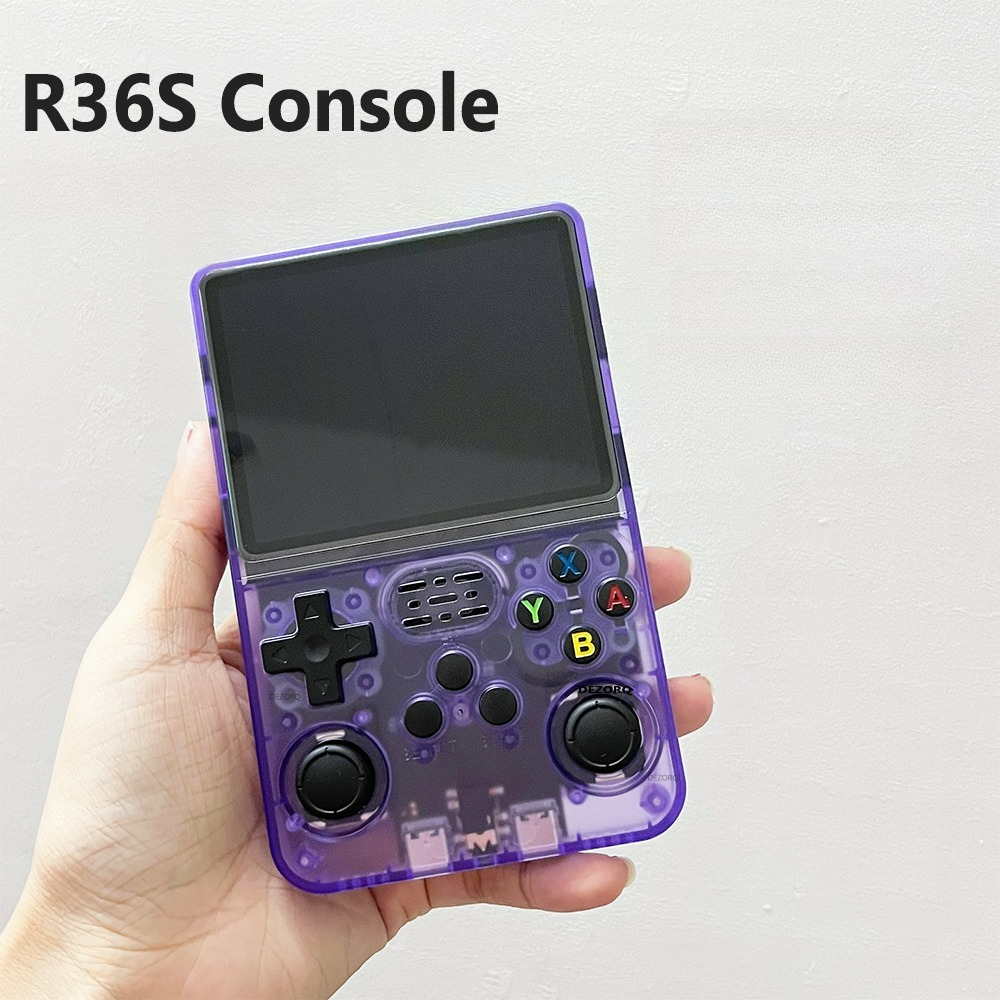 Retro Gaming Monitor - R36S Retro Games Console 3.5-Inch IPS