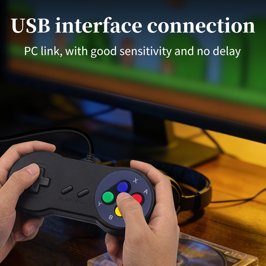1-2 pcs SNES USB Controller Re - đánh giá và giá Retro Gaming Raspberry Pi 4