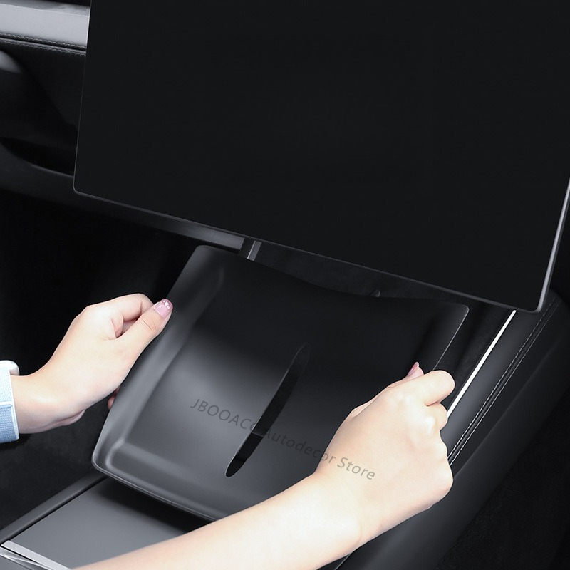 For Tesla Model YL Wireless Ch - đánh giá và giá Console Dust Cover