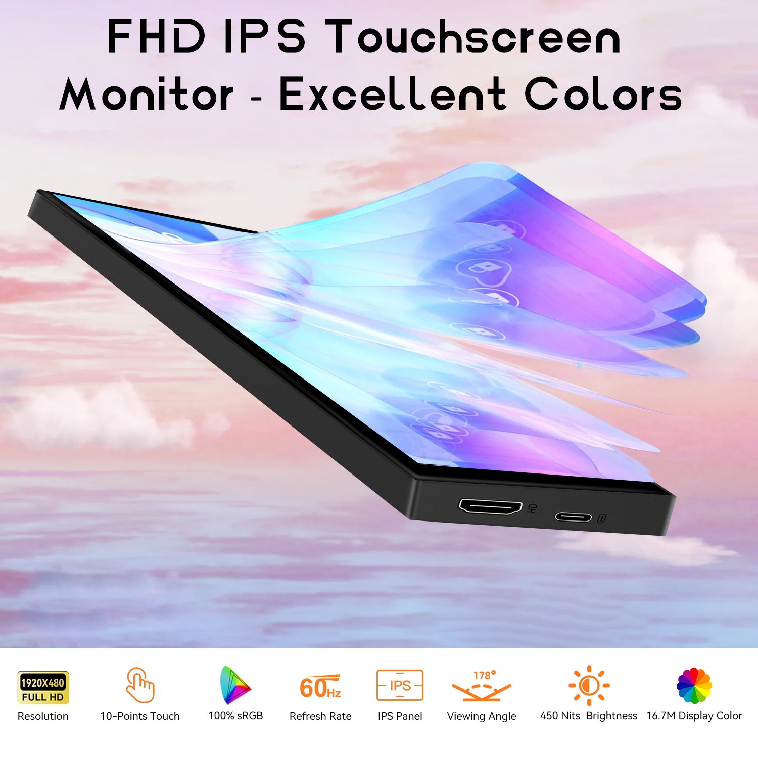 8.8-inch Chassis Secondary Scr - đánh giá và giá Retro Gaming Monitor