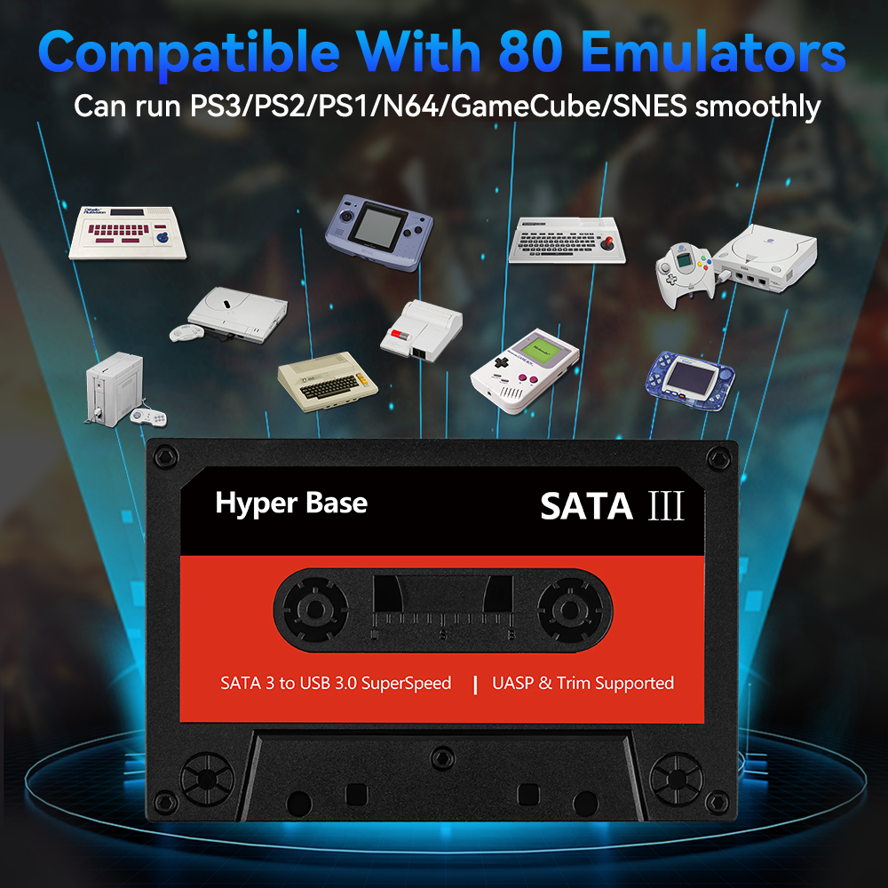 Batocera 500G Retro Game Hard  - đánh giá và giá Retro Gaming Hard Drive