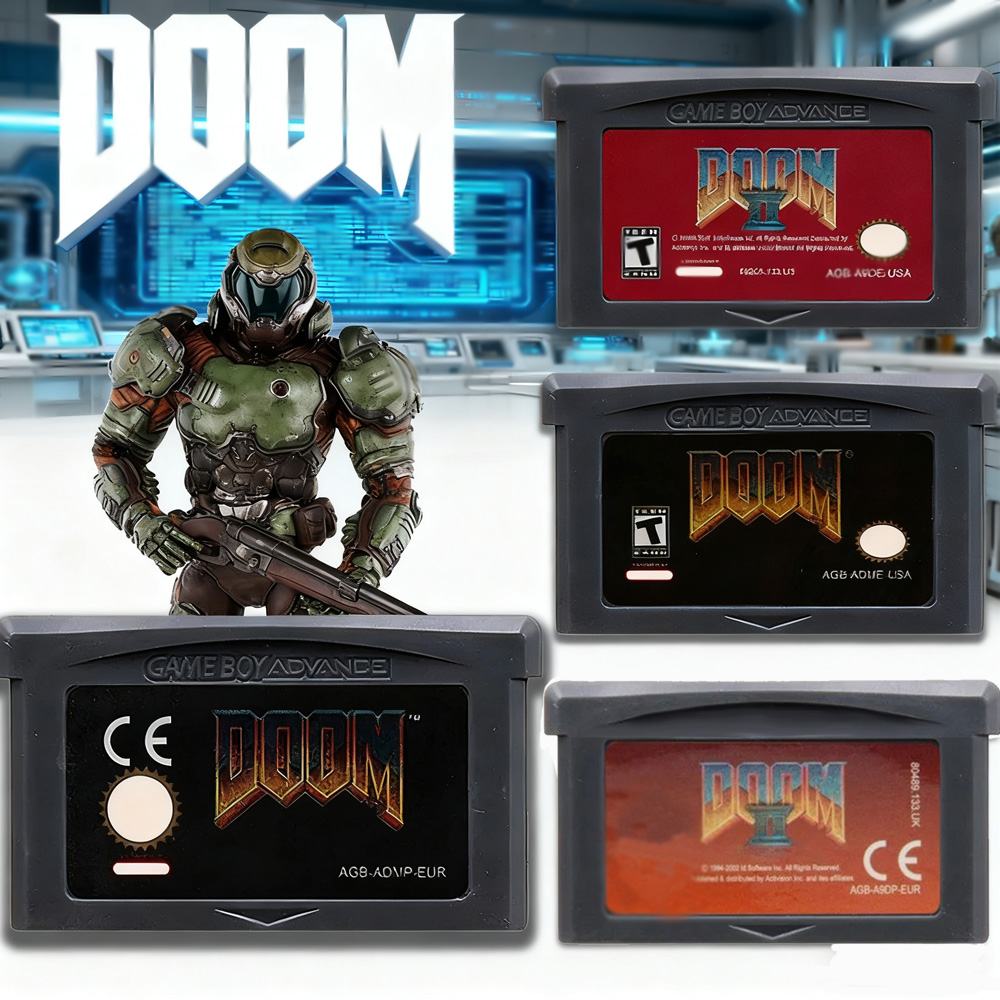 DOOM Series 32 Bit GBA Game Ca - đánh giá và giá Retro Gaming Fun