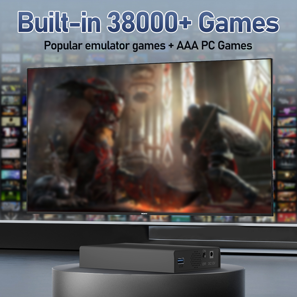 MIX 500GB 3 System in 1 Extern - đánh giá và giá Retro Gaming Hard Drive