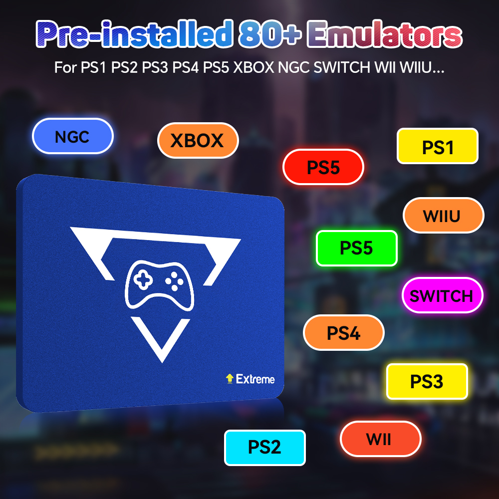 2TB Gaming Emulation Hard Driv - đánh giá và giá Retro Gaming Hard Drive