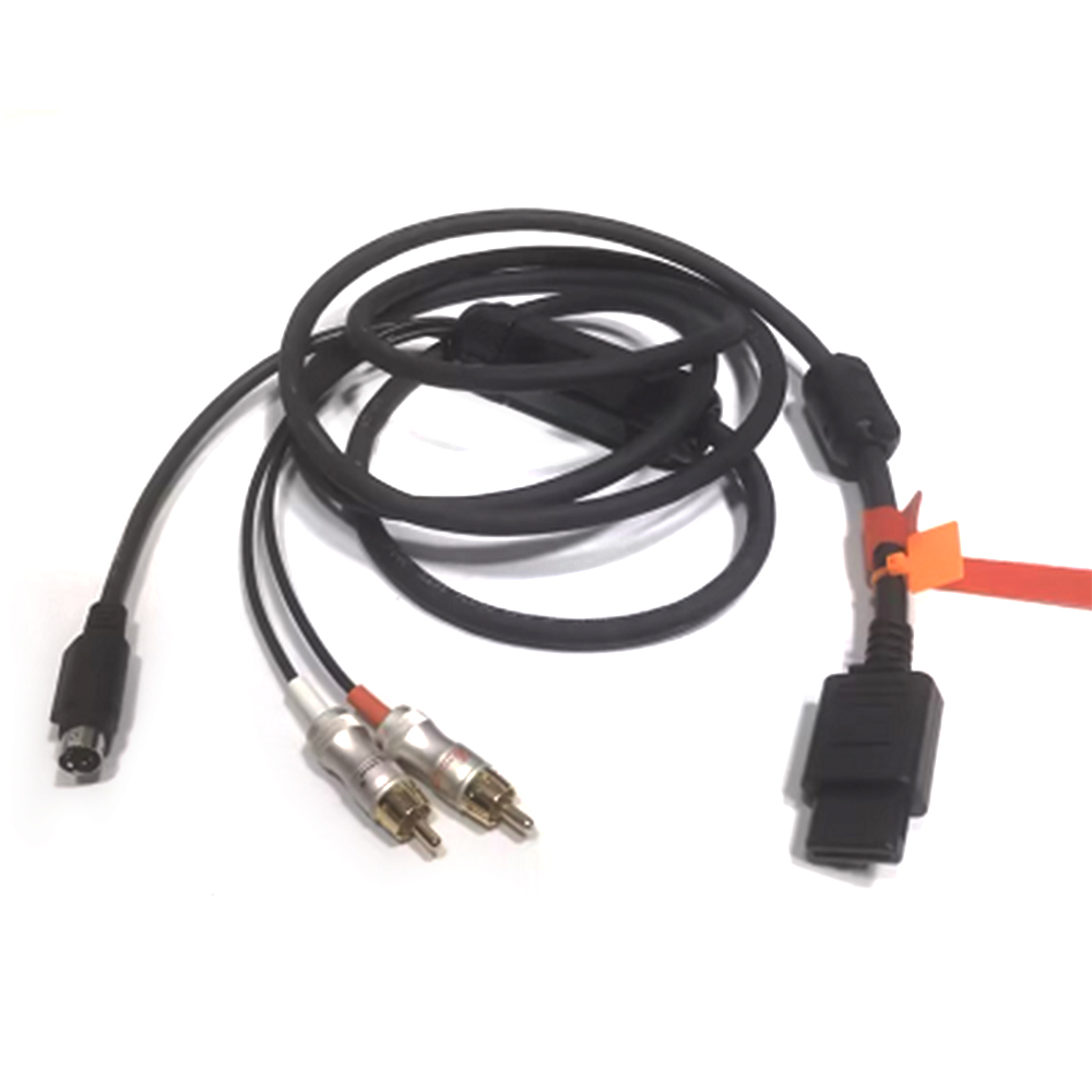 SFC N64 NGC S-Video Cable Shie - đánh giá và giá Retro Gaming Fun