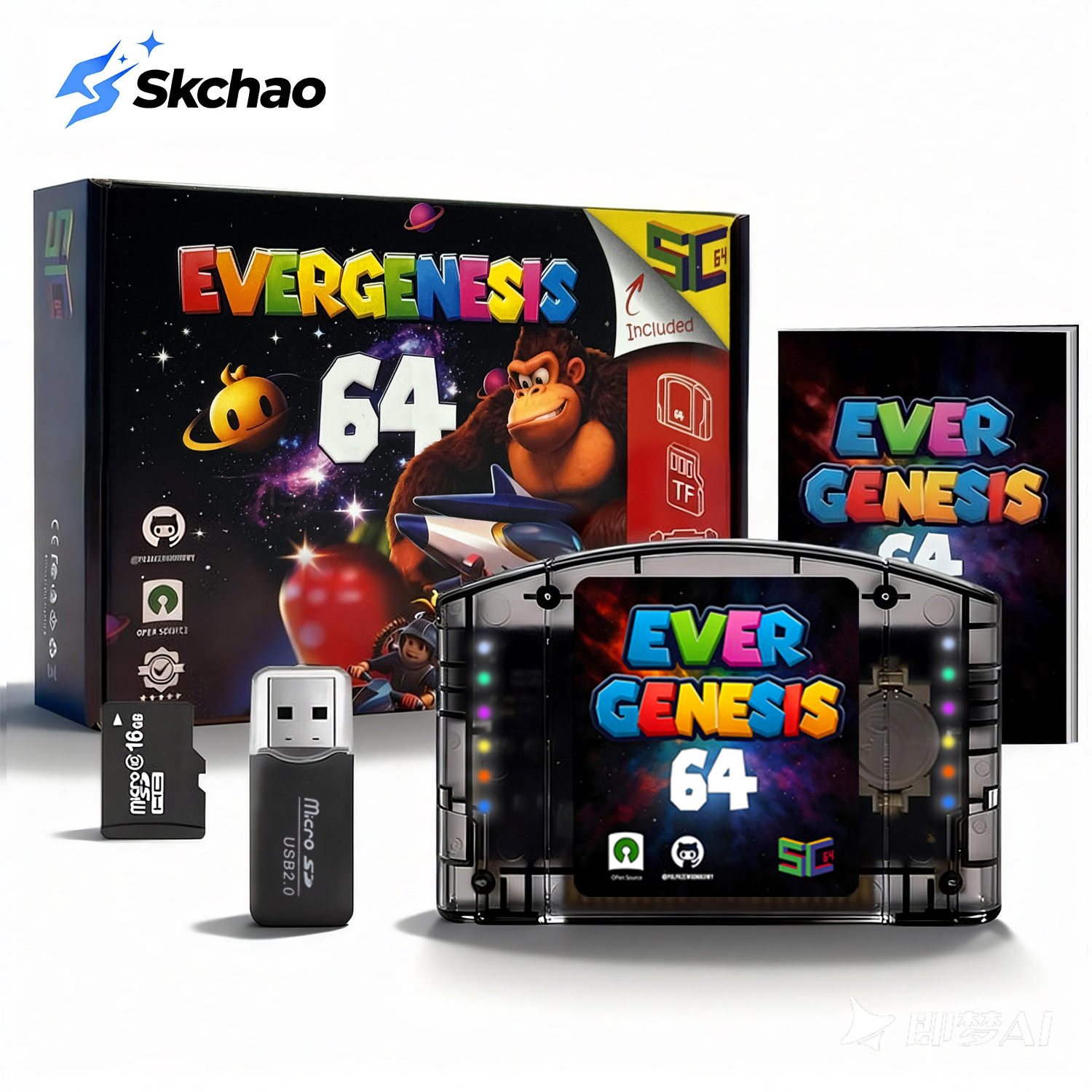 11000 in 1 SC64 Flash Cart N64 - đánh giá và giá Retro Gaming Raspberry Pi