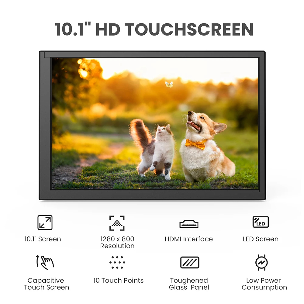 Portable HD 1280X800 Capacitiv - đánh giá và giá Retro Gaming Monitor