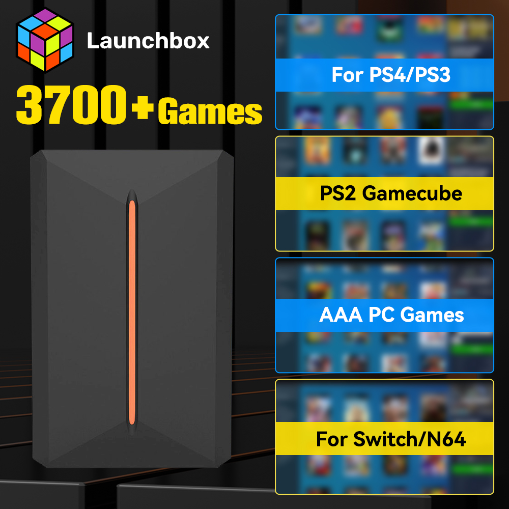 Launchbox 500GB External Game  - đánh giá và giá Retro Gaming Hard Drive