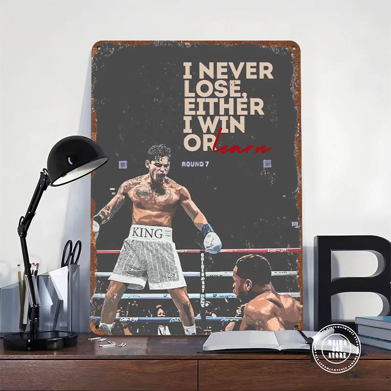 Boxing Quote Motivation Tin Po - đánh giá và giá Retro Gaming Quotes