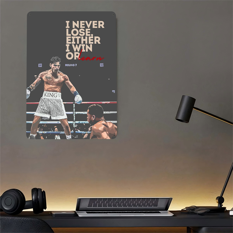 Boxing Quote Motivation Tin Po - đánh giá và giá Retro Gaming Quotes
