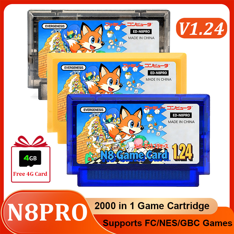 New ED-N8PRO 2000 in 1 FC NES  - đánh giá và giá Retro Gaming Raspberry Pi