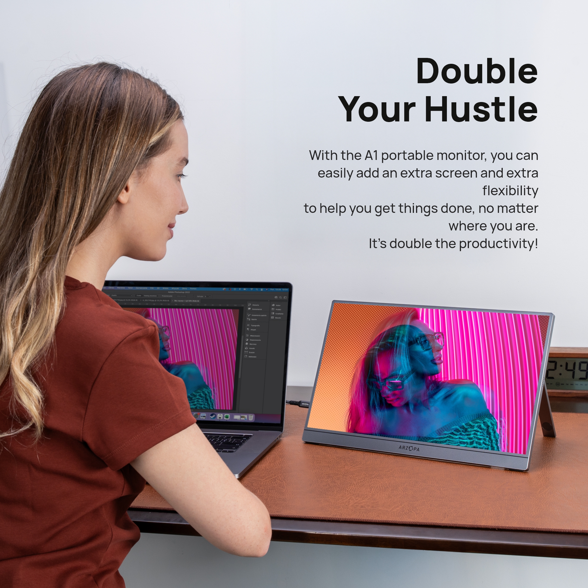 ARZOPA 15.6 inch 1080P 100%sRG - đánh giá và giá Retro Gaming Monitor