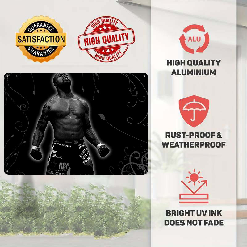 MMA Boxing 3D Printed Texture  - đánh giá và giá Retro Gaming Bar
