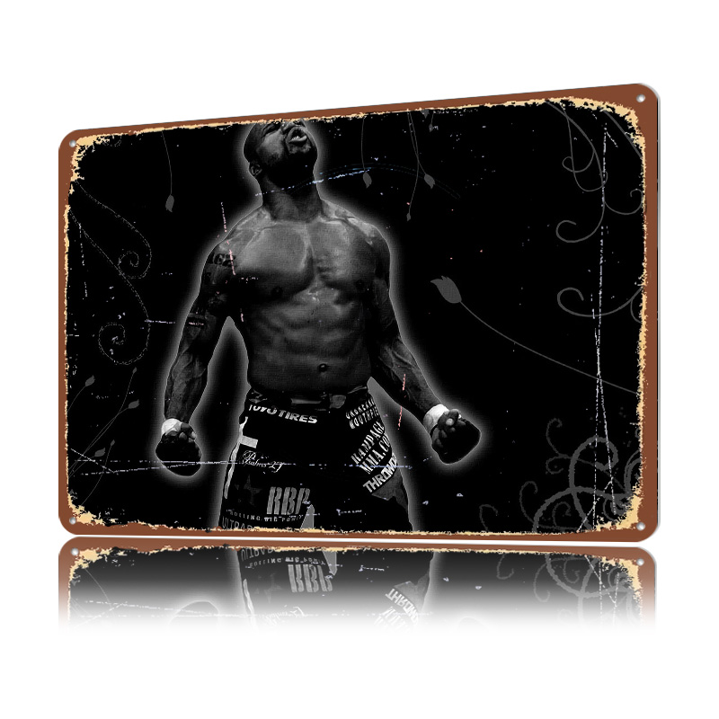 MMA Boxing 3D Printed Texture  - đánh giá và giá Retro Gaming Bar