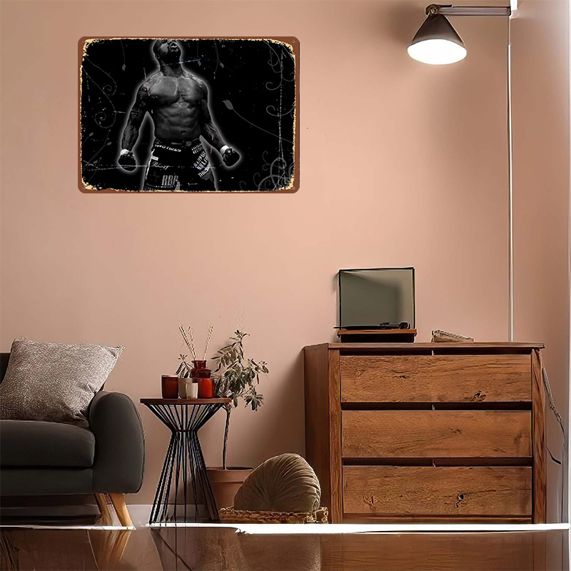 MMA Boxing 3D Printed Texture  - đánh giá và giá Retro Gaming Bar