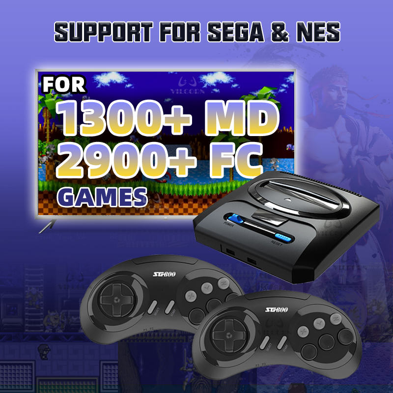 16BIT Segas-MD Video Game Cons - đánh giá và giá Retro Gaming Hard Drive