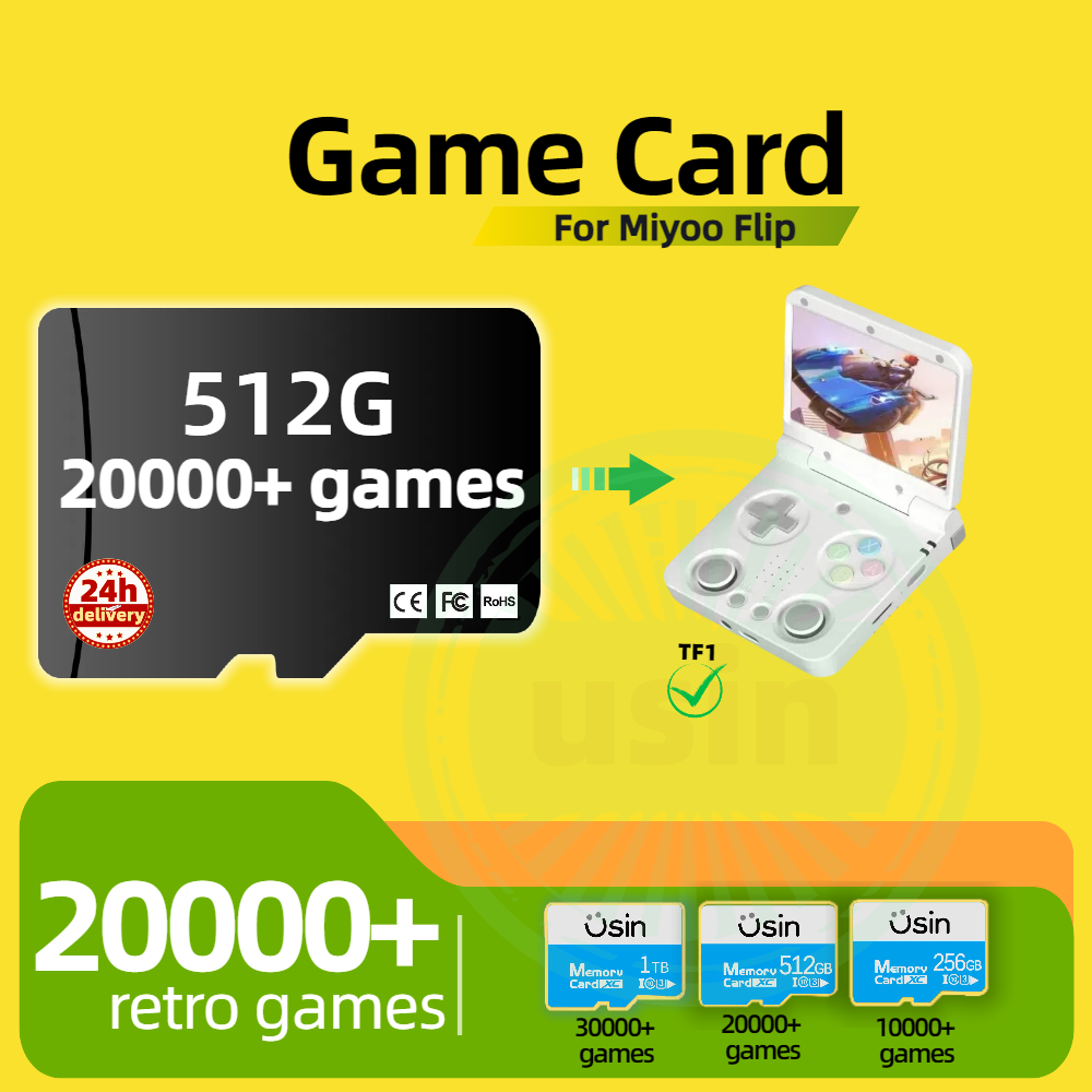 Game Card For Miyoo Flip 30000 - đánh giá và giá Retro Gaming Handheld Console