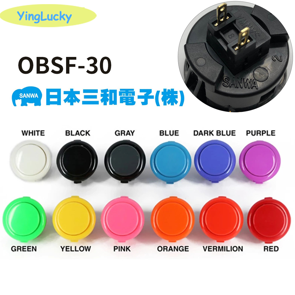 1pcs Original Sanwa Button OBS - đánh giá và giá Retro Gaming Raspberry Pi