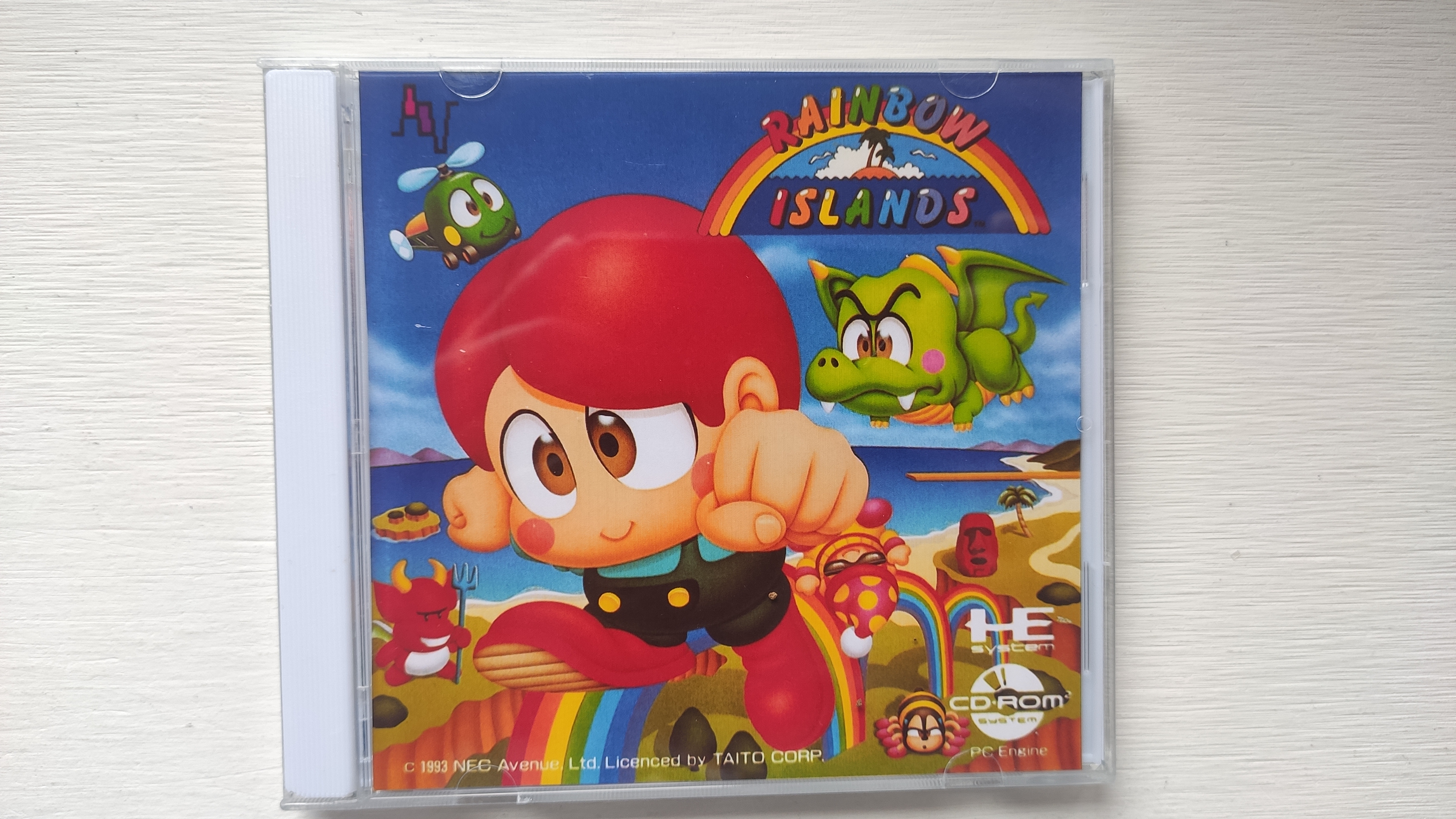 PC engine Copy Disc Game rainb - đánh giá và giá Retro Gaming Fun