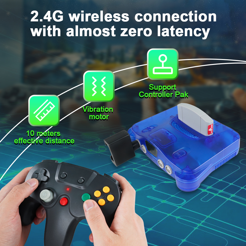 For N64 Gamepad Wireless N64 C - đánh giá và giá Retro Gaming Raspberry Pi