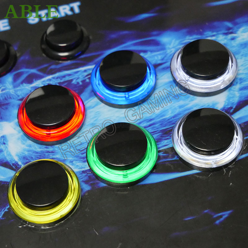 12pcs 6 Colors Arcade LED Push - đánh giá và giá Retro Gaming Raspberry Pi