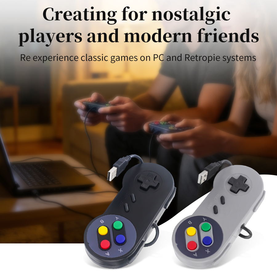 Wired USB Gamepad Retro Gaming - đánh giá và giá Retro Gaming Raspberry Pi