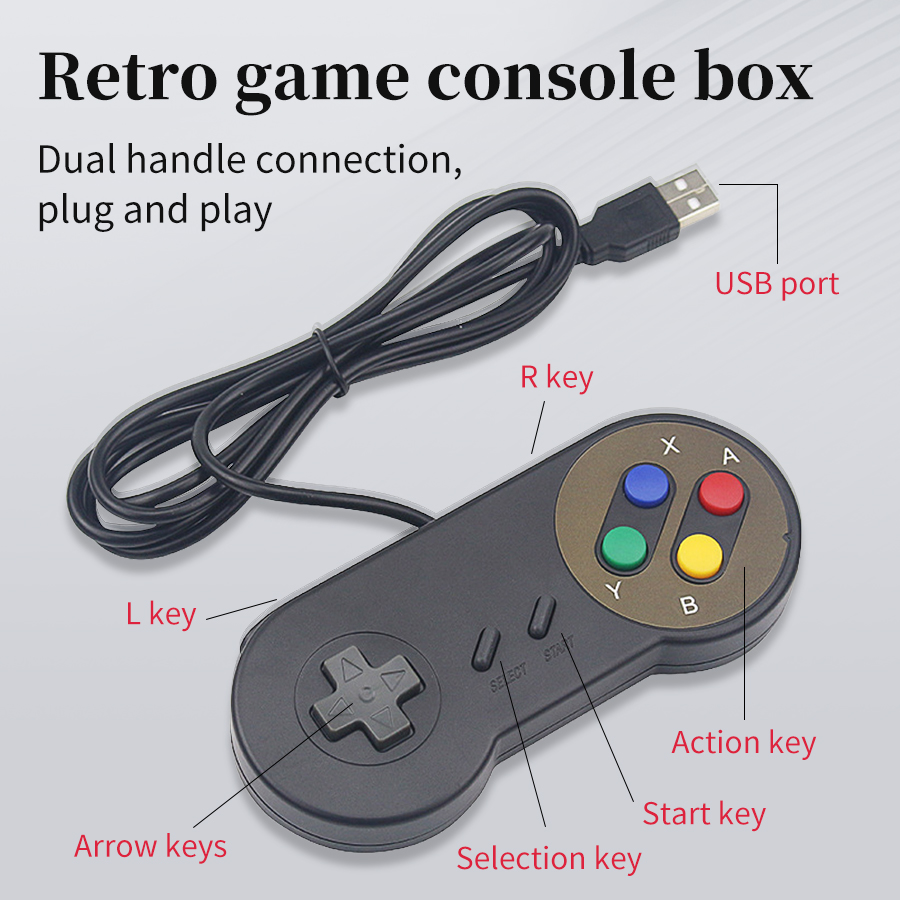 Wired USB Gamepad Retro Gaming - đánh giá và giá Retro Gaming Raspberry Pi