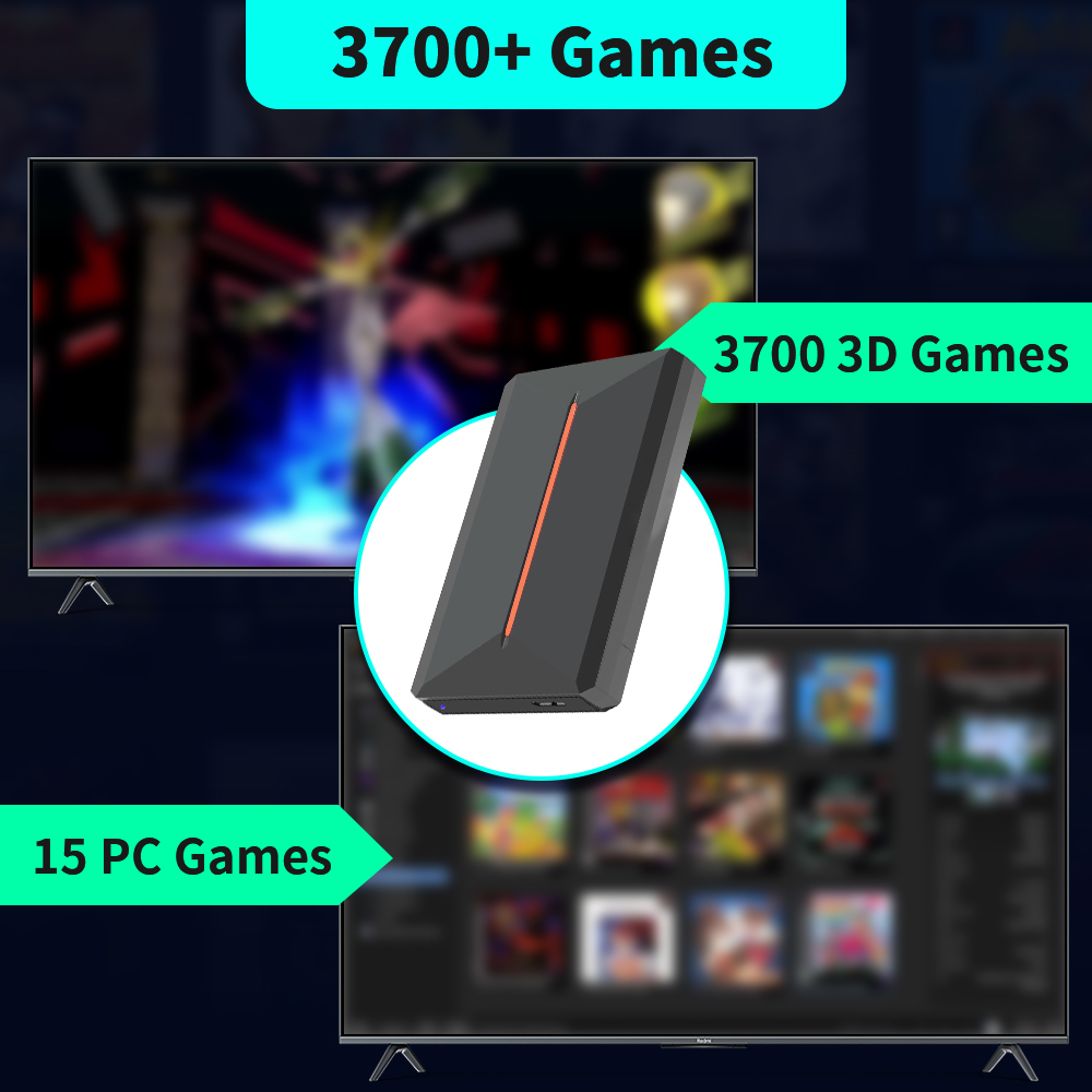 Launchbox OS 500GB Portable Ga - đánh giá và giá Retro Gaming Monitor