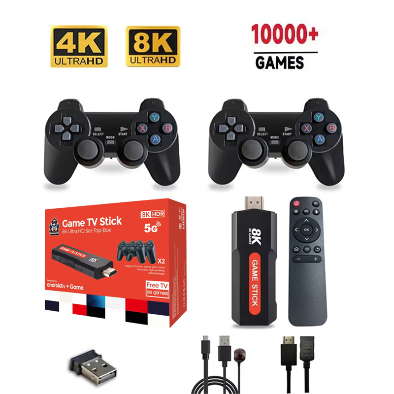 X2 Game Stick HD 4K 8K 3D Cons - đánh giá và giá Retro Gaming Raspberry Pi