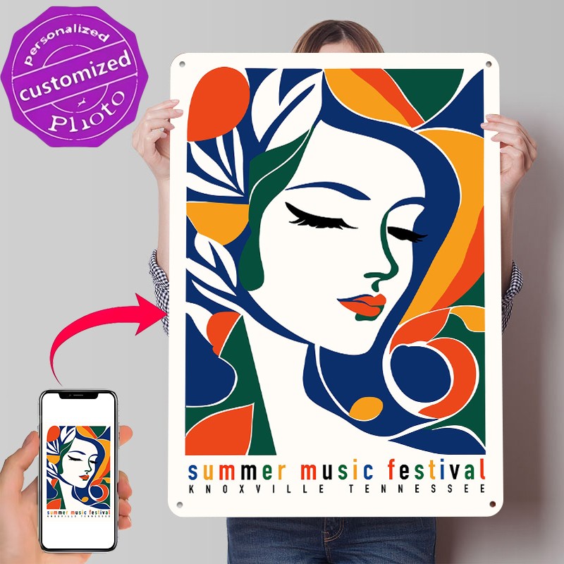 Summer Music Festival Tinplate - đánh giá và giá Retro Gaming Bar