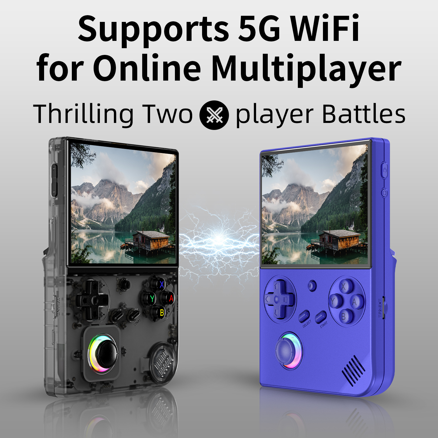 Anbernic RG 40XXV RG40XXV Hand - đánh giá và giá Retro Gaming Monitor